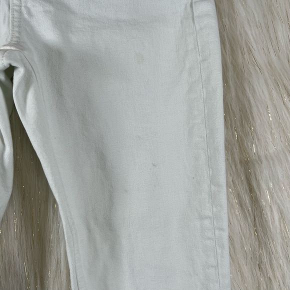 Everlane Womens The 90s Cheeky Jean Straight Leg Jeans White Bone Stretch Zip 27 - Picture 10 of 11